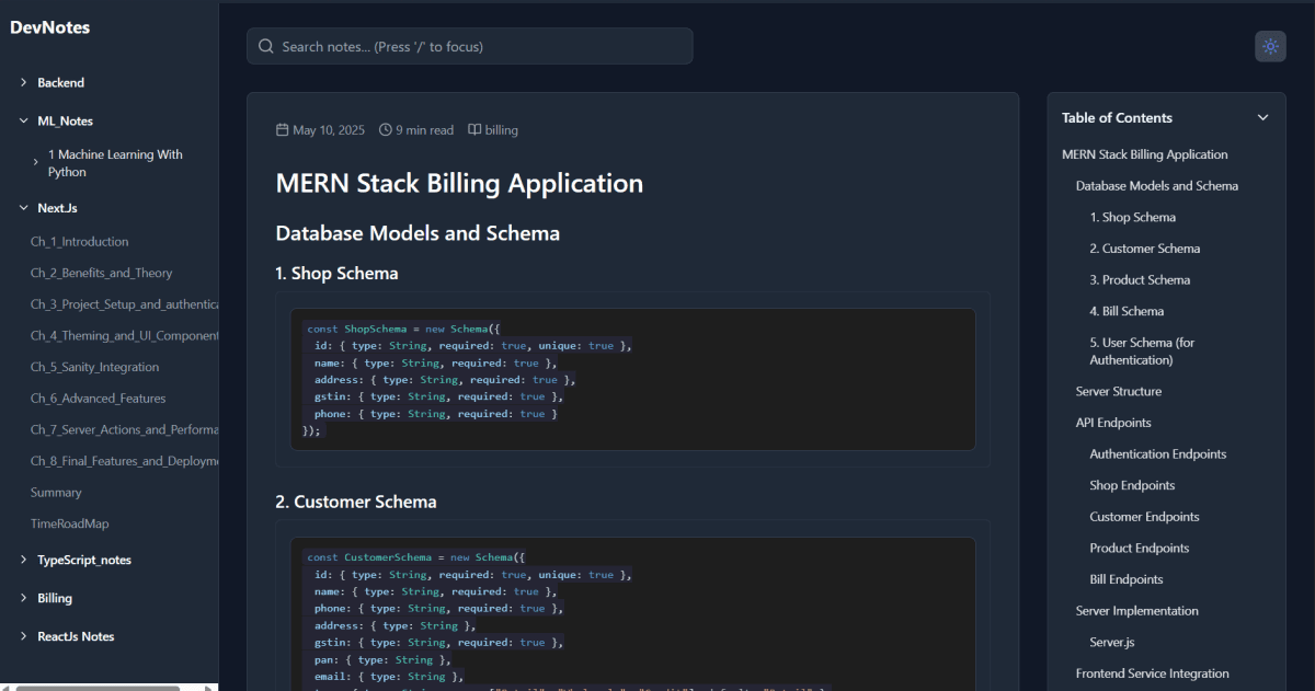 dev-library : E2E solution for Devs