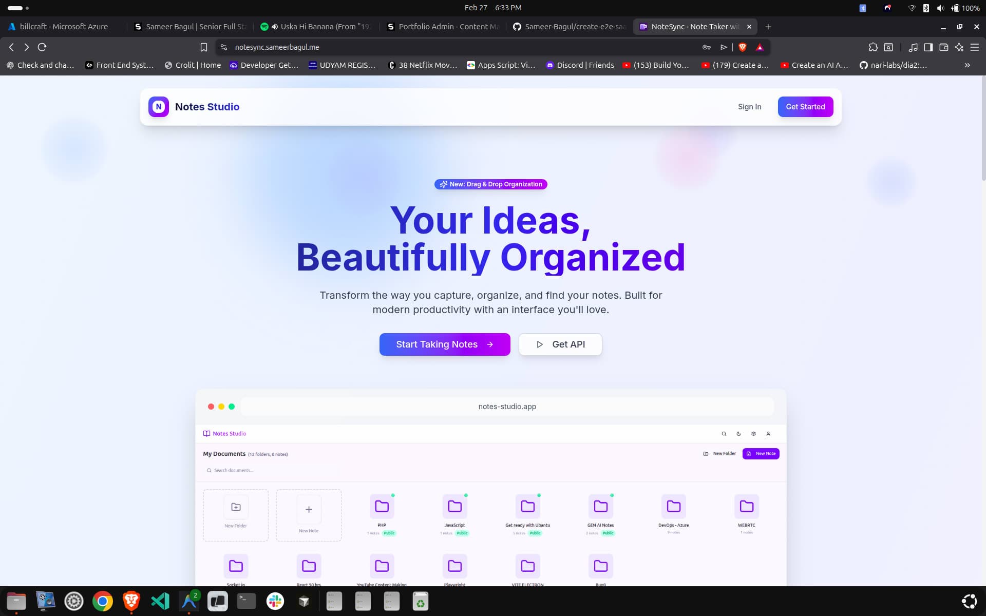 NoteSync - Advanced Rich Text Editor & Scalable Backend